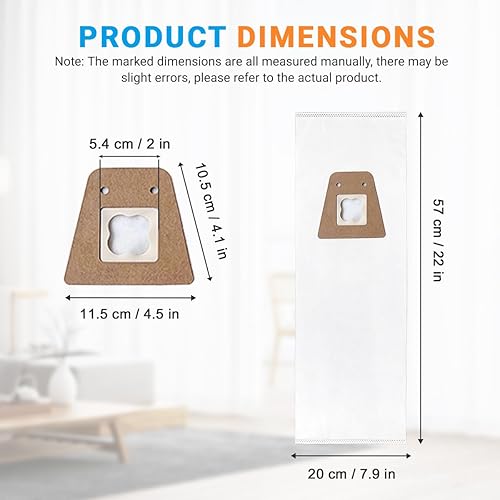 Miniatura 7 de Bolsas de vacío Style ST compatibles con aspiradora vertical comercial Sanitaire: serie S600 SC600 SC678 SC688 SC800 SC888 SC888J SC889, parte #