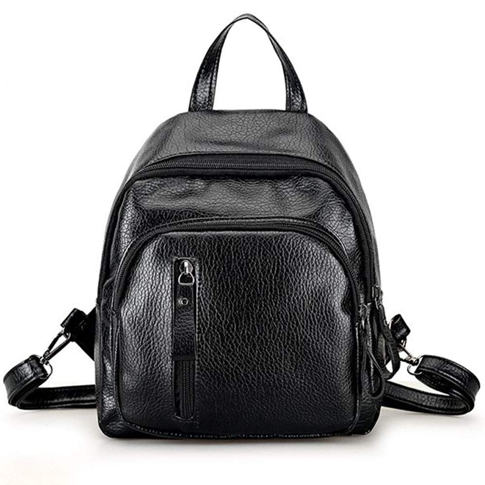 Sac à dos dames en cuir PU lavé étanche et antivol pour protéger vos effets au quotidien