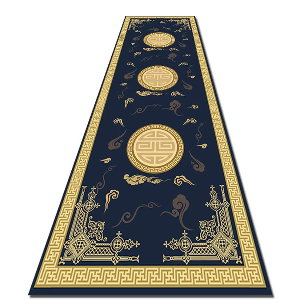 ZXL 60 cm/80 cm/100 cm/120 cm szerokości tradycyjnego dywanu, antypoślizgowy dywan do przedpokoju, można prać w pralce, łatwy do czyszczenia (rozmiar: 120 x 300 cm)