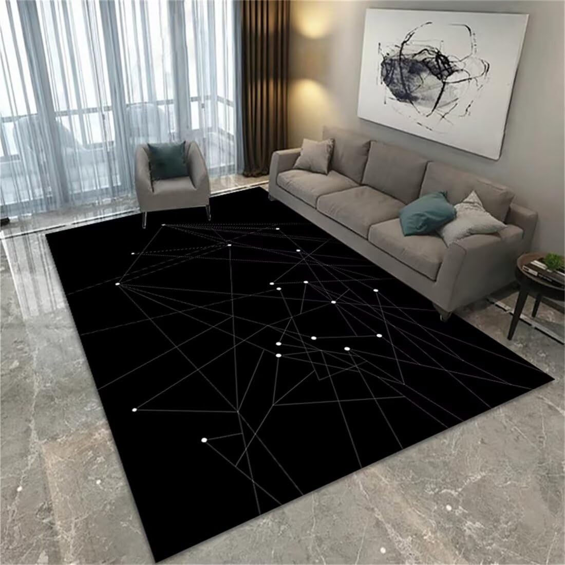 Tapis de jardin 70x140cm et d'éveil pour les jeux de bébé au calme