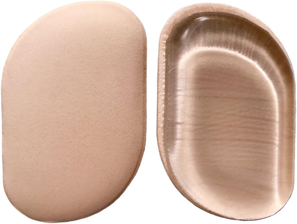 BEST 2-in-1 Professional Silicone Sponge & Beauty Makeup Blender, Uses Less Foundation, Nonporous & Hygienic Sponges, Flawless Blending for Blushes & Concealer, 2-Pack