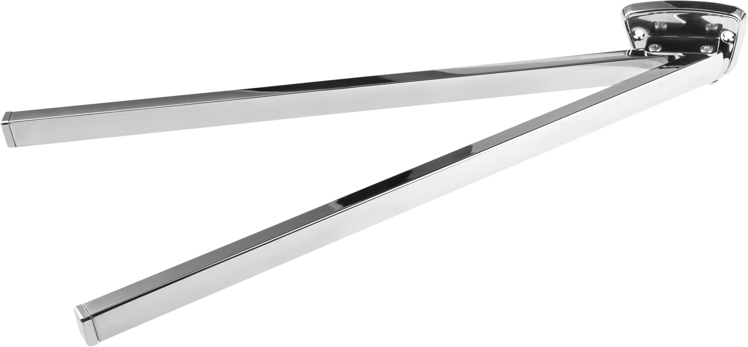 Emco Roundo 2 Porte-serviettes, 1 Barre, 600 Mm, Chromé