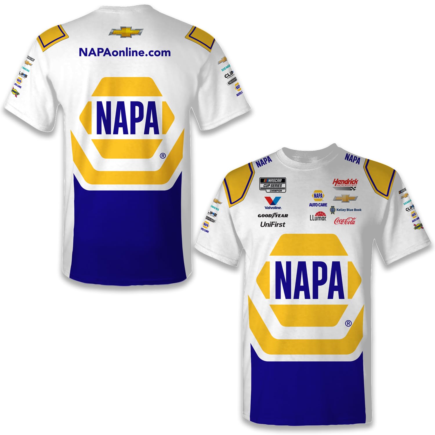 Checkered Flag Sports Short Sleeve Sublimated T-Shirt - Automotive Racing Apparel