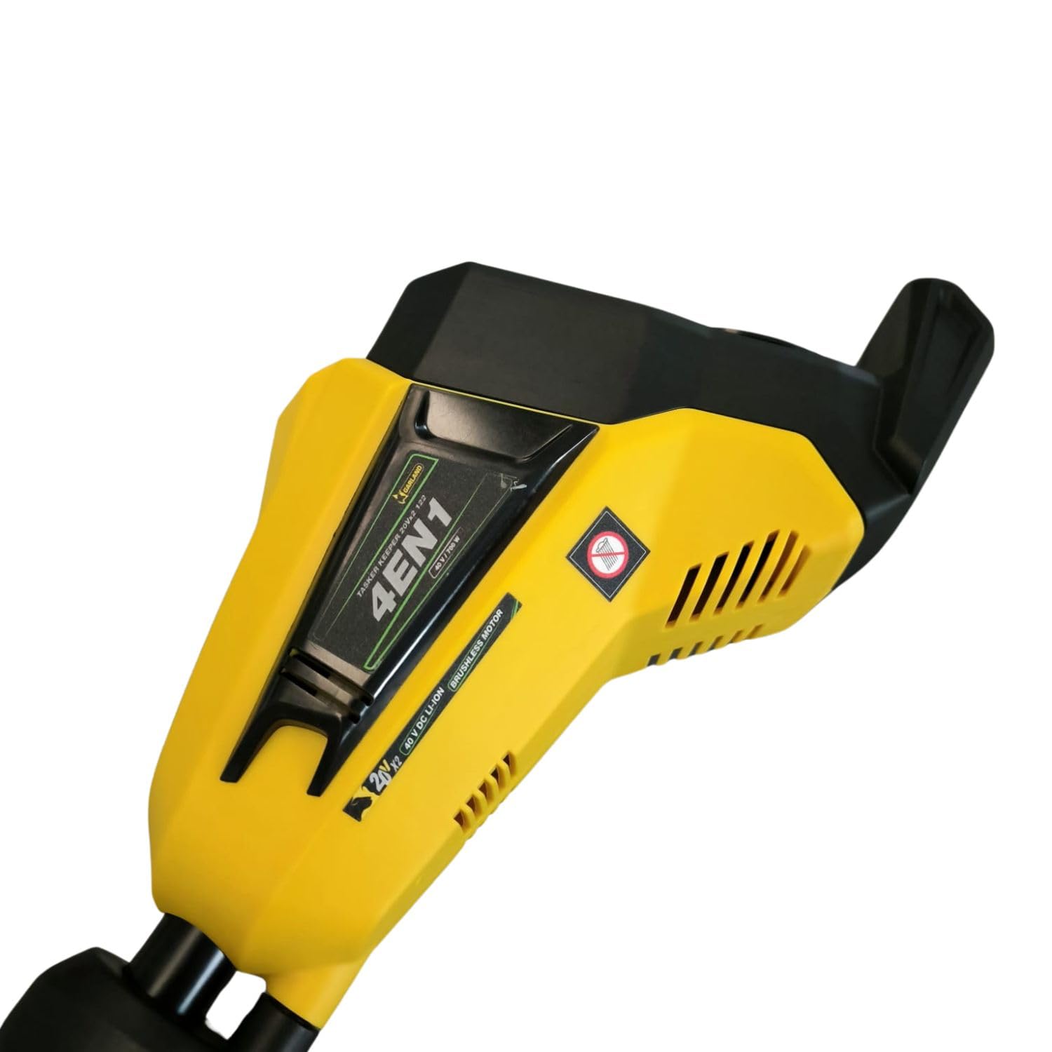 Garland Desbrozadora Multifunción 4 en 1 Motor a Batería 20V-Tasker Keeper 20Vx2 122-V23 - Incluye 2 Baterías de 2Ah y Cargador Doble