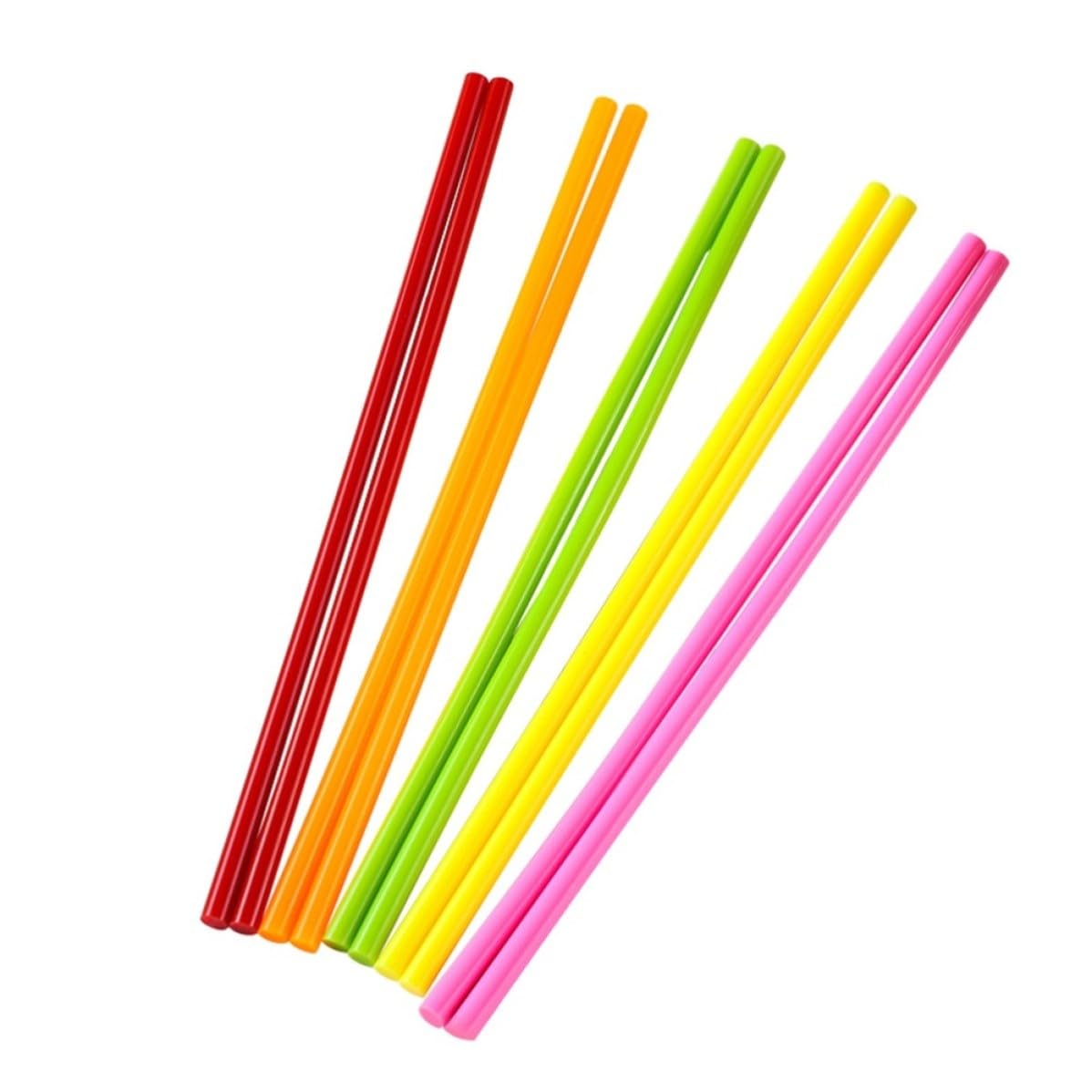 100pcs Colorful Glue Sticks, Thermoplastic Resin DIY