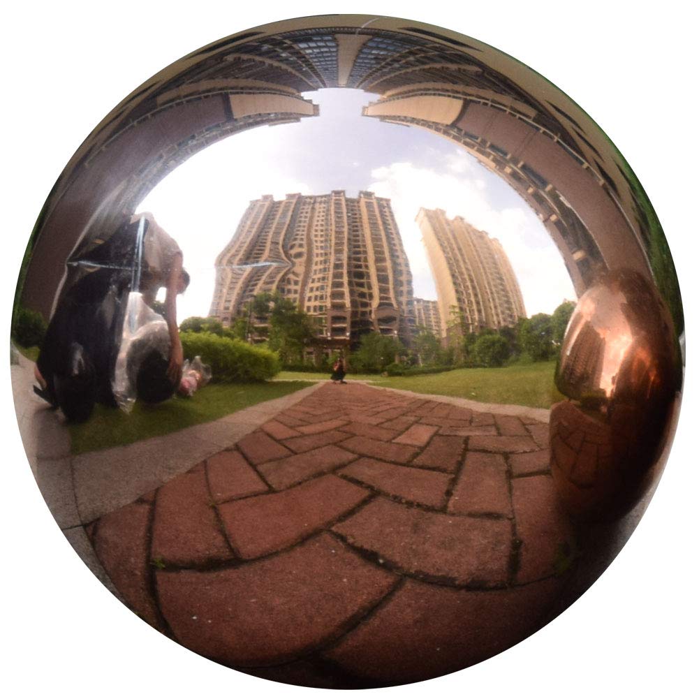 Buy 38 cm/15 inch Garden Sphere Mirror Gazing Ball,Rose Gold Stainless