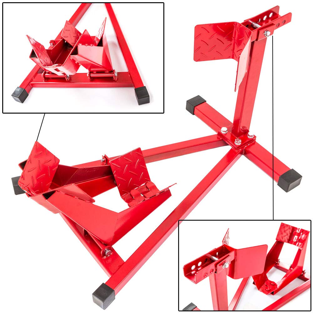 Soporte de motos para rueda delantera Universal Soporte rueda delantera