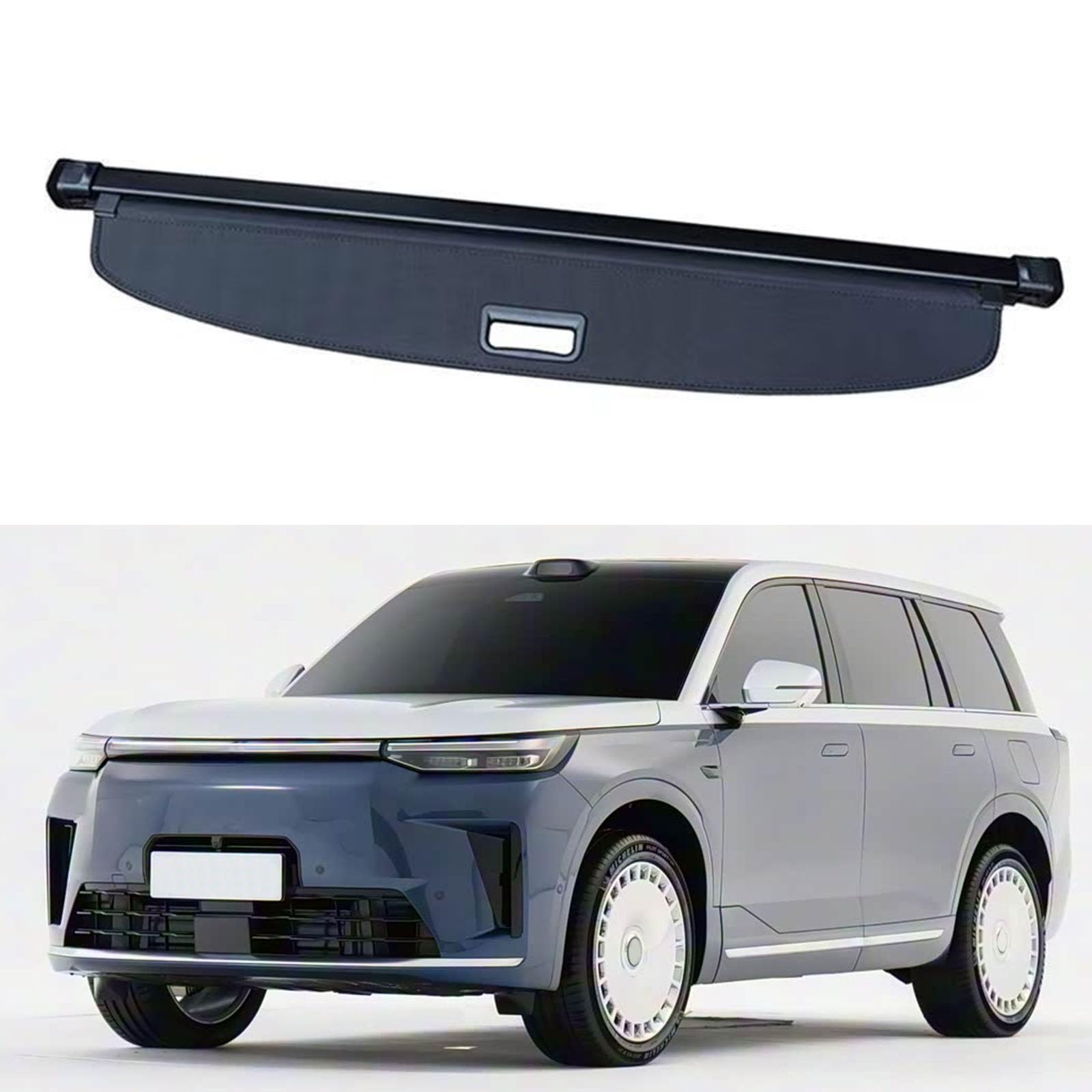 SXLGDW Car Retractable Rear Trunk Parcel Shelf,Compatible with Trumpchi Xiangwang S9 2025,Car parts