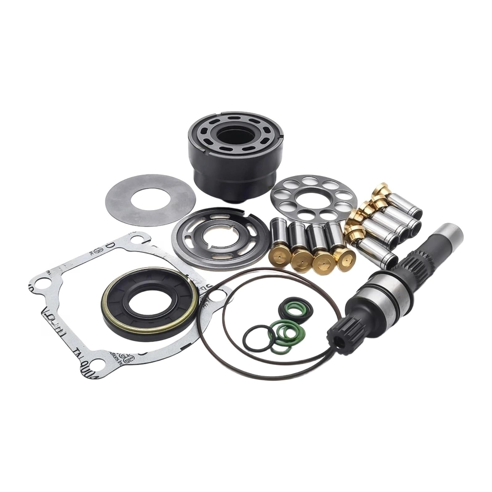 Qhdyfbn One Color Mmf025c Hydraulic Motor Spare Parts Kit