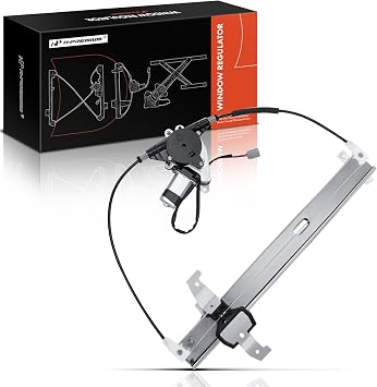 A-Premium Rear Driver Side Power Window Regulator with Motor 2-Pin