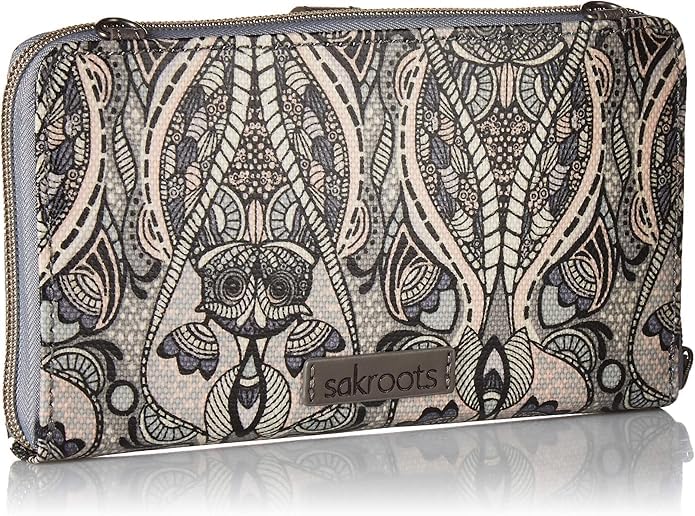 Image of Sakroots Smartphone Crossbody Purse - Women's Cellphone Bag & Wallet For Everyday - Convertible Wristlet With Zipper
