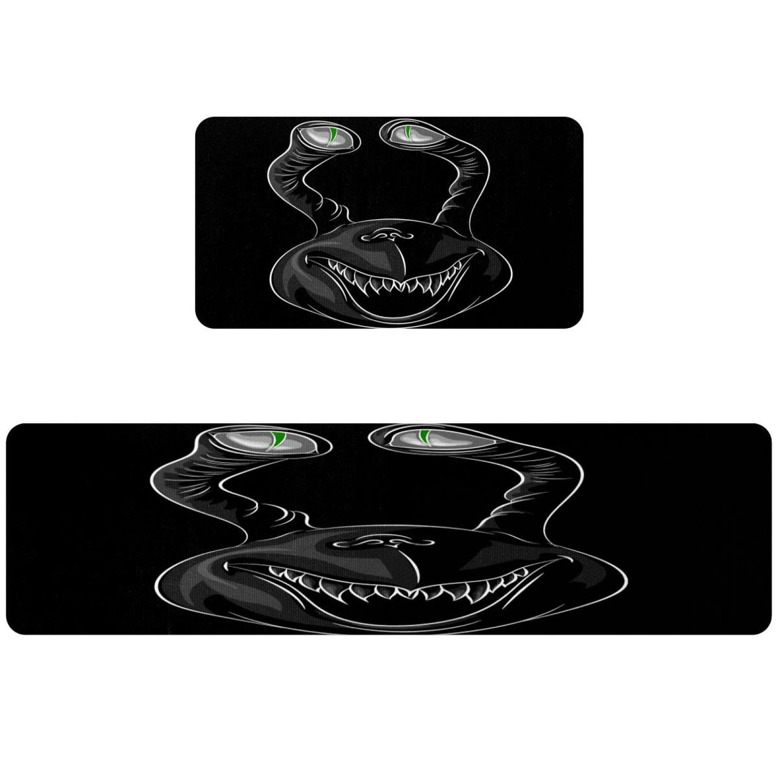 Tapis de cuisine absorbant et antidérapant lot de 2 lavable machine