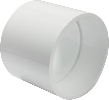 Canplas 193003 PVC DWV Coupling HXH, 3-Inch, White