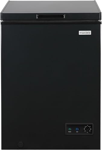 Igloo ICF35BK6AD1 3.5 cu ft Compact Freezer Black