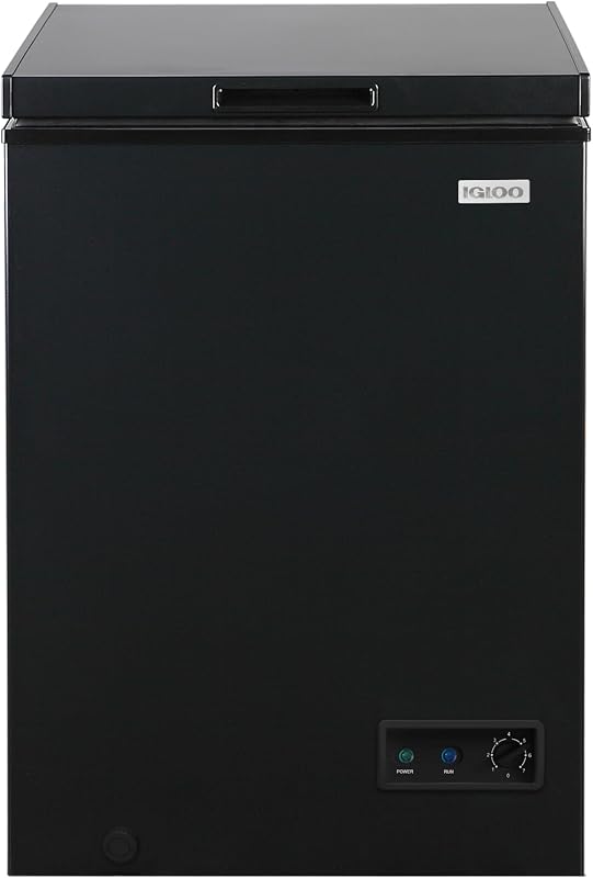 Igloo ICF35BK6AD1 3.5 cu ft Compact Freezer Black — 1 of 5