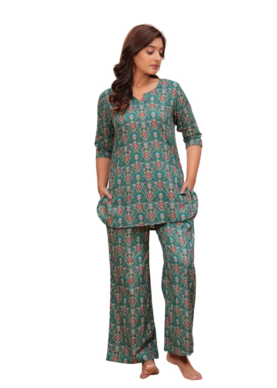 Women's Cotton Printed Co-Ord Set, Casual Wear - Review, Price and Buying Guide