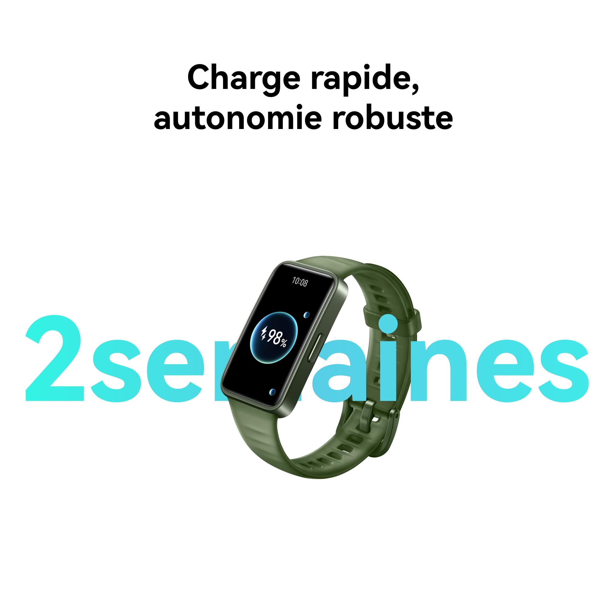HUAWEI Band 8 Montre Connectée,Écran Tactile sans Bordure,Suivi du Sommeil,100+ Modes d'entrainement,Charge Rapide,Longue durée,10000+Cadrans au Choix,Étanche,Compatible avec iPhone et Android,Noir