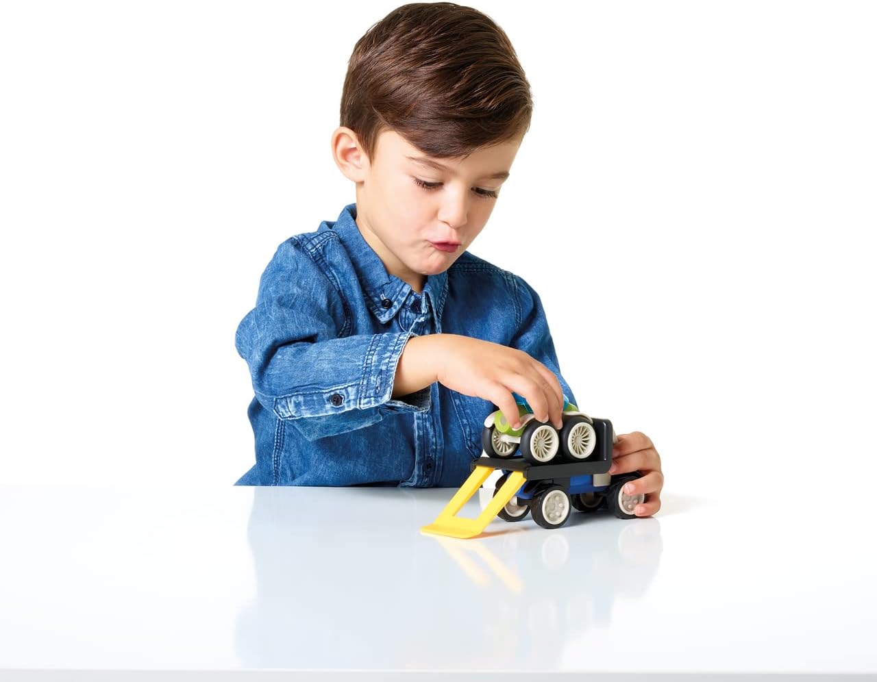 SMARTMAX - Power Vehicles, Magnetic Discovery Play Set, 25 Pieces, 3+ Years