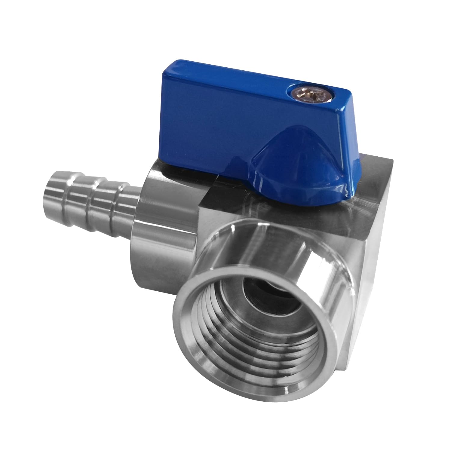 Robinet boisseau 3/8 NPT en inox étanche pour contrôle de débit sans fuite