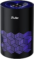 FreAire HEPA Air Purifier for Bedroom - Covers 1086 Sq Ft, Quiet 20dB, Removes Dust Smoke Pollen Pet Dander Odors with Lights