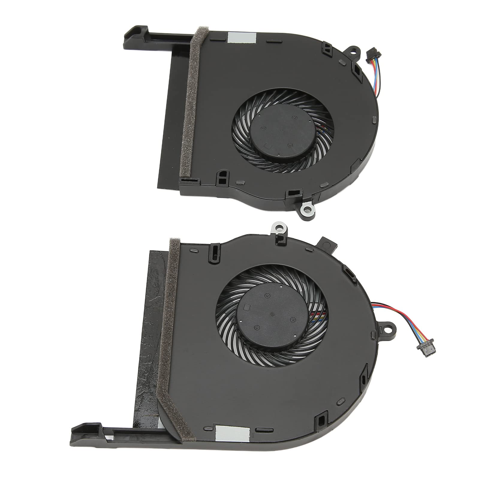 Adium PC Cooling Fan, Portable Small CPU GPU Cooling Fan 4 Pin Power Connector DC 5V 0.5A for X80GE ZX80GD FX8Q (CPU and GPU Fan)