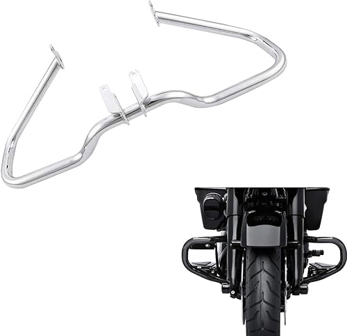 XMT-MOTO - Protector de motor cortado, Cromado