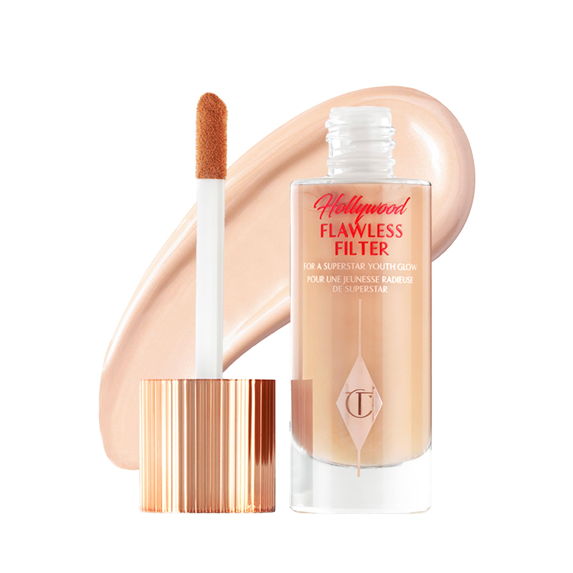 Photo 1 of Charlotte Tilbury Hollywood Flawless Filter Liquid Highlighter