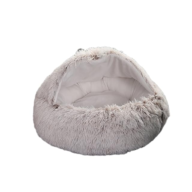 Cama de tienda de campaña para mascotas, cama de cueva, cojín para gatitos, cama de gato pequeño, cama de dona