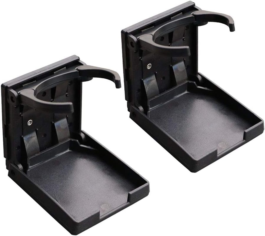 Thlevel 2 Pack Universal Adjustable Folding Cup Drink Holder Car TRUCK BOAT VAN Home (Adjustable)