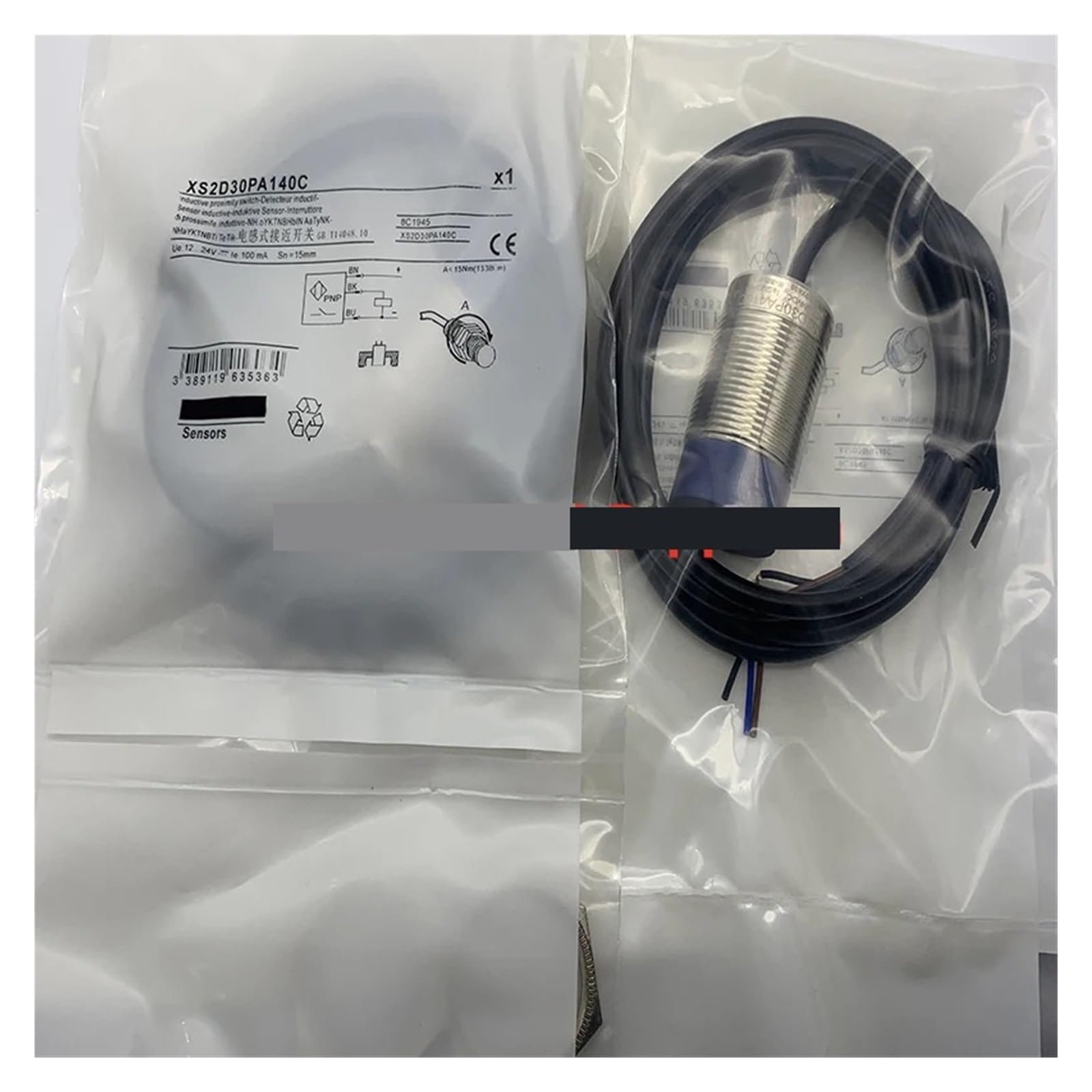 ZVQYSGIW 1pcs Proximity switch XS2D30NA140C sensor