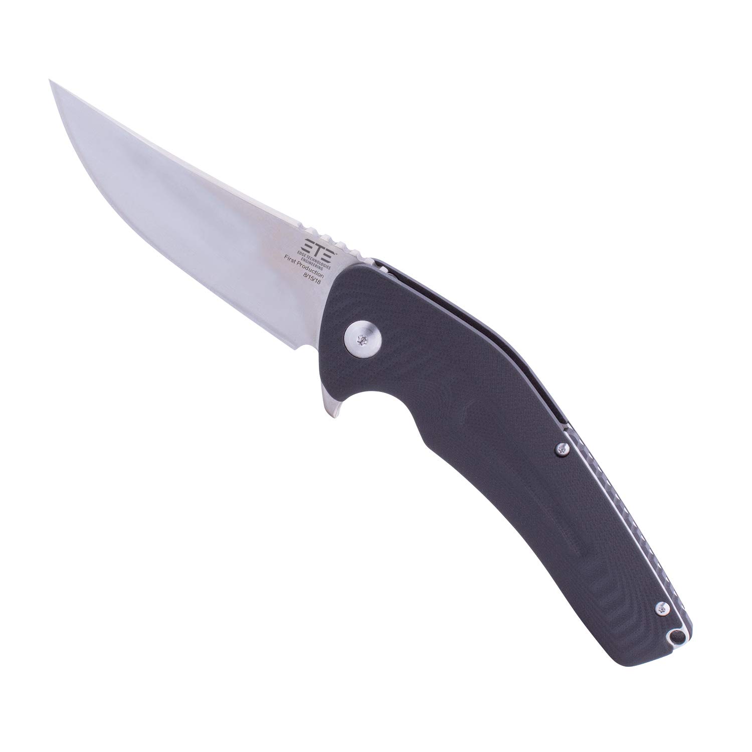 ETE Liner Lock Folder 3.75" D-2 Blade, G-10 Handle, Brous