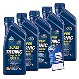 aral super tronic 0w40 erfahrung Qualitätsprodukt, NEU 5x 1 L Liter ARAL SuperTronic Longlife III 3 5W-30 Motoröl inkl. Ölwechselanhänger
