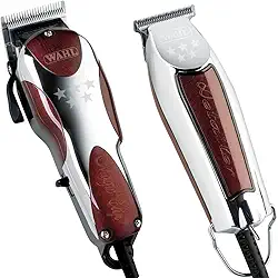 Kit Máquina Cabelo, Wahl, Magic/Detailer 220V, Prata