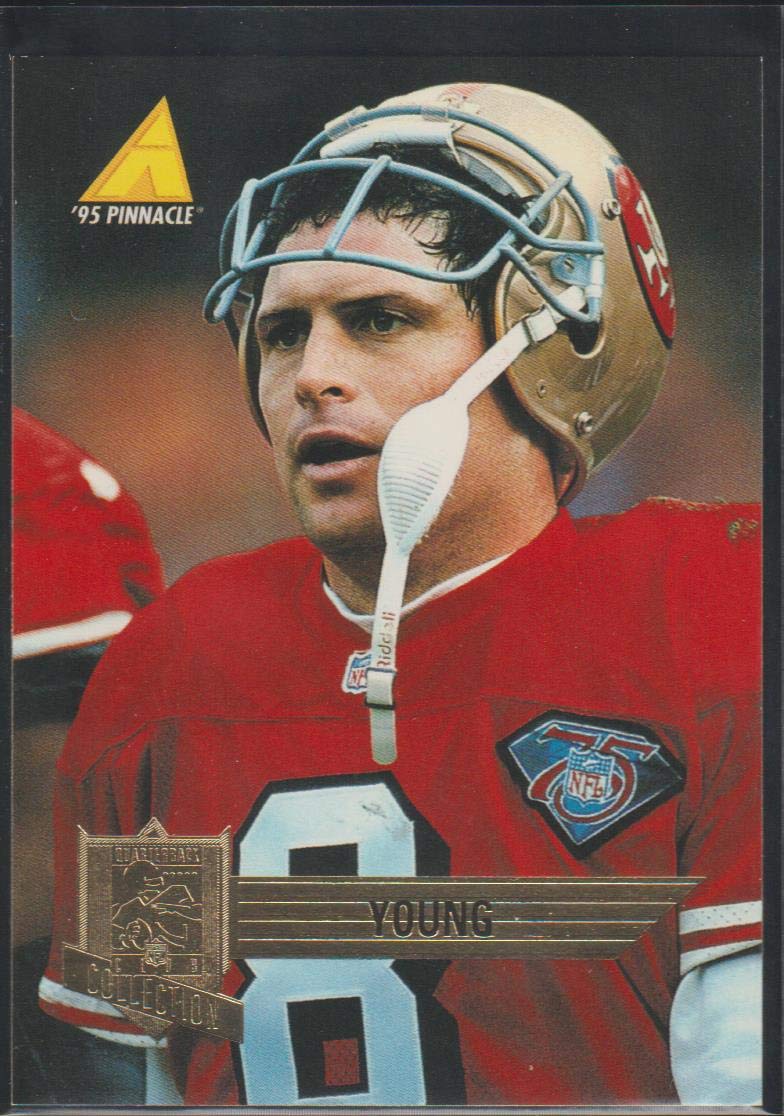 Amazon.com: 1995 Pinnacle Steve Young 49ers Football Card #5 : Collectibles  & Fine Art