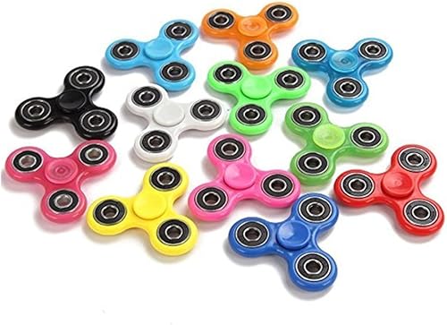 Fidget Spinners de mano Juguete para estrés ansiedad TDAH para la relajación de los estudiantes terapia relajante Combo de venta de 12 unidades