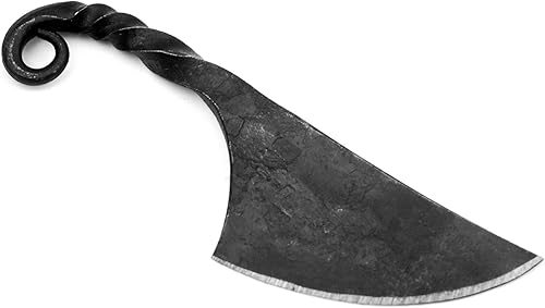 Miniatura 1 de Armory Replicas Damisela - Cuchillo de cuello en miniatura con funda negra, hoja fija compacta EDC para supervivencia al aire libre, campamento y