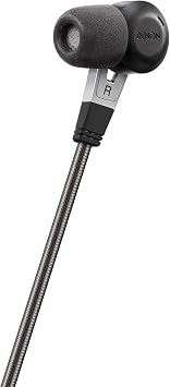 Denon AH-C820 In-Ear Headphones, Black