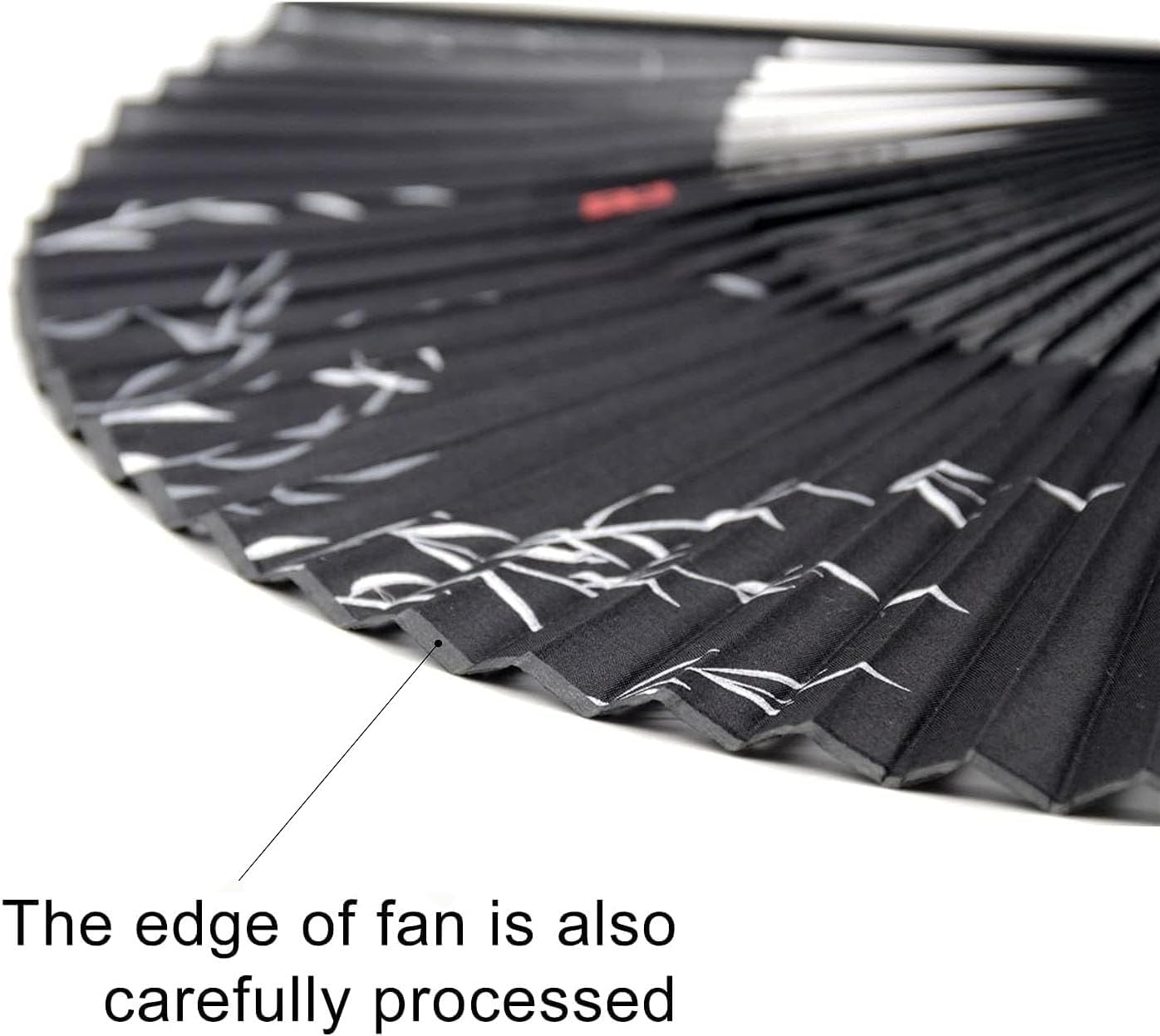 Elegant Japanese Asian Geisha Hand Fan, Bamboo Foldable Handheld Fan for Summer Cooling, Wedding, Dance, Decoration