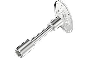 Onlyfire 3-Inch Chrome Universal Gas Valve Key - Easily Adjusts Gas Flames...