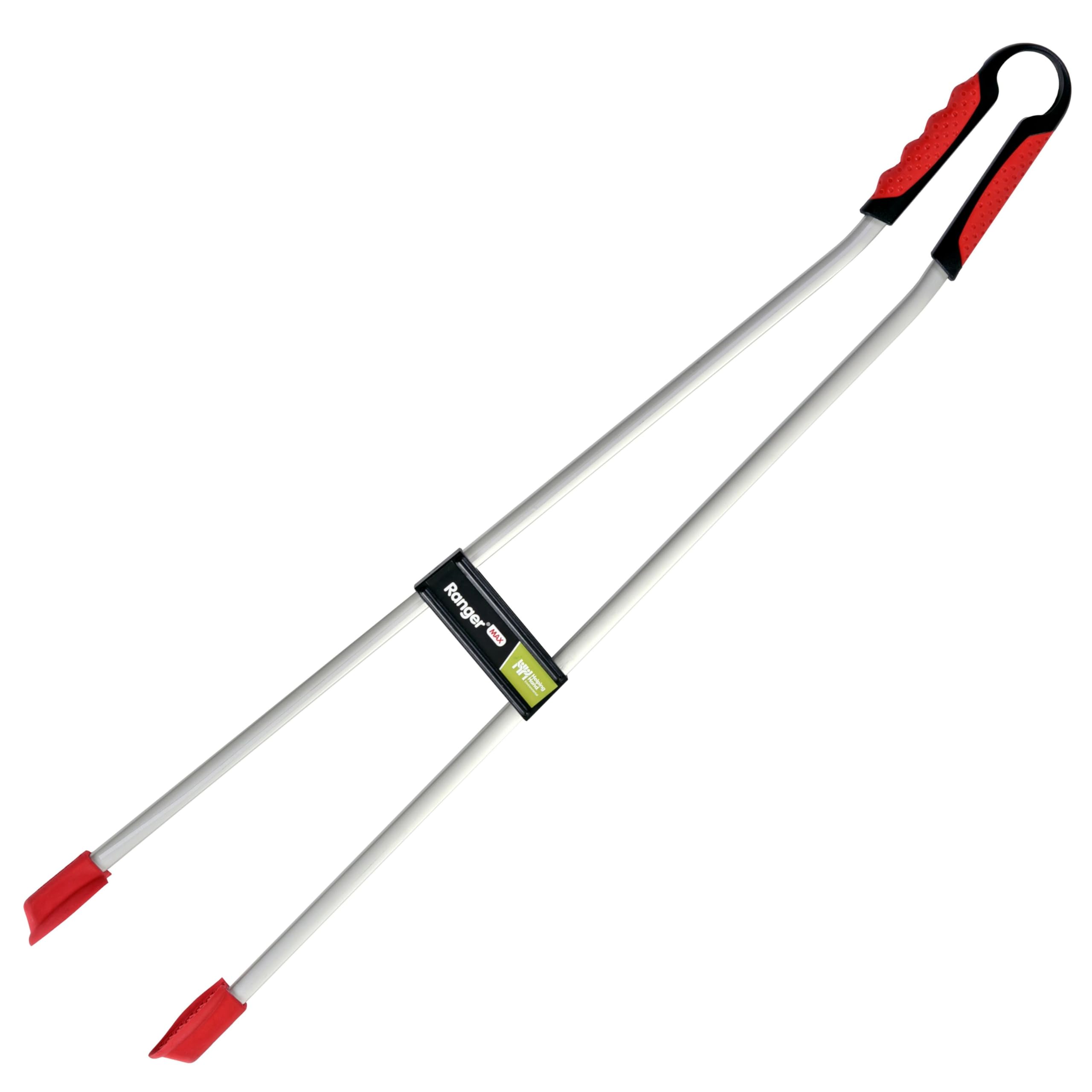 The Helping Hand Company Ranger Max - Manico Curvo, 35 cm, Colore: Rosso/Argento