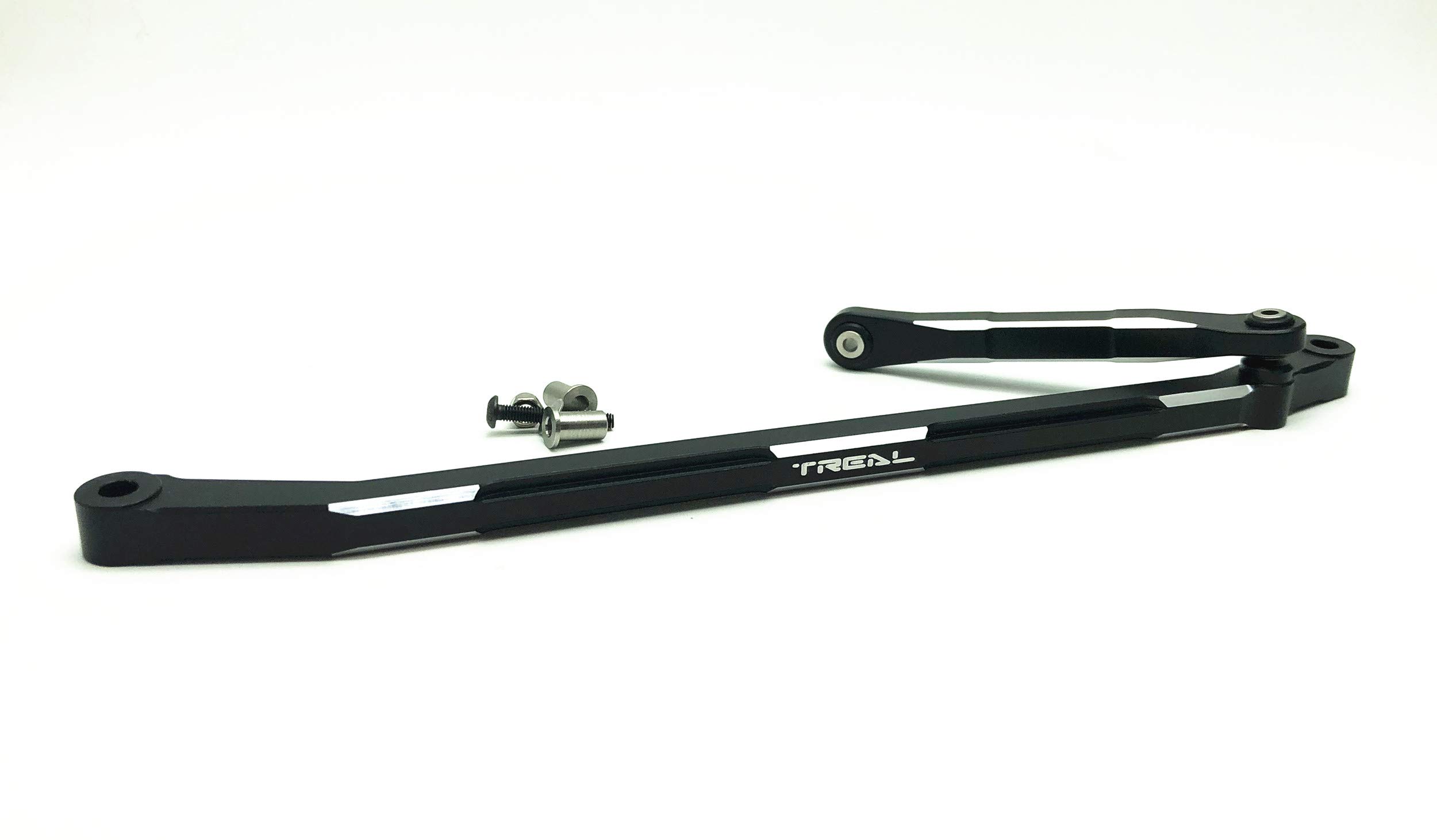 TrealAluminum 7075 Steering Linkage for Losi LMT Monster (Black)