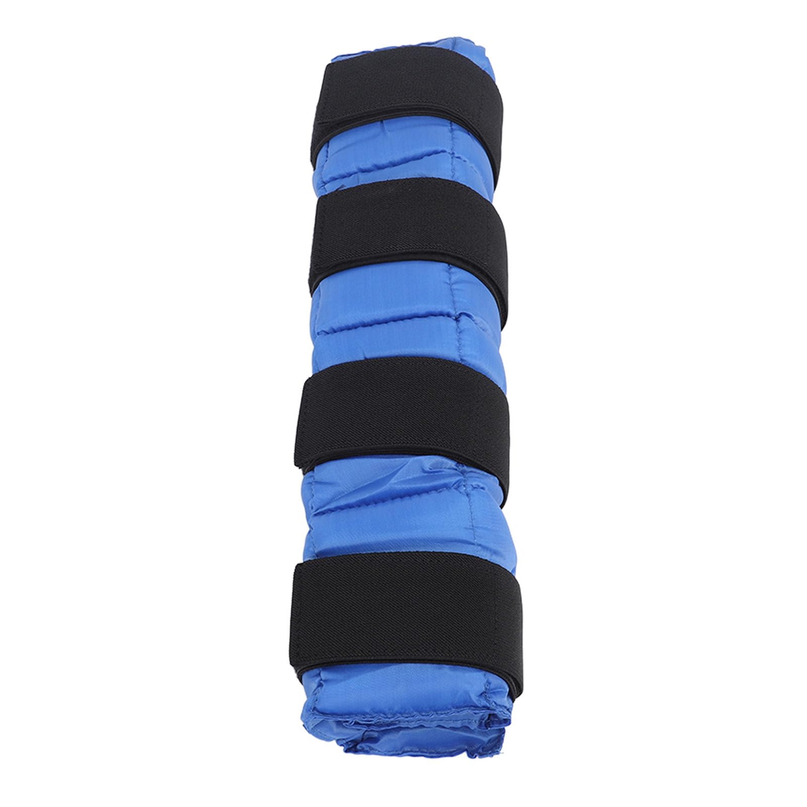 Koń Ice Pack Chłodzenie Nogi Wrap Wielokrotnego użytku Koń Ice Boot do leczenia urazów kolana, pełne nogi, niebieski