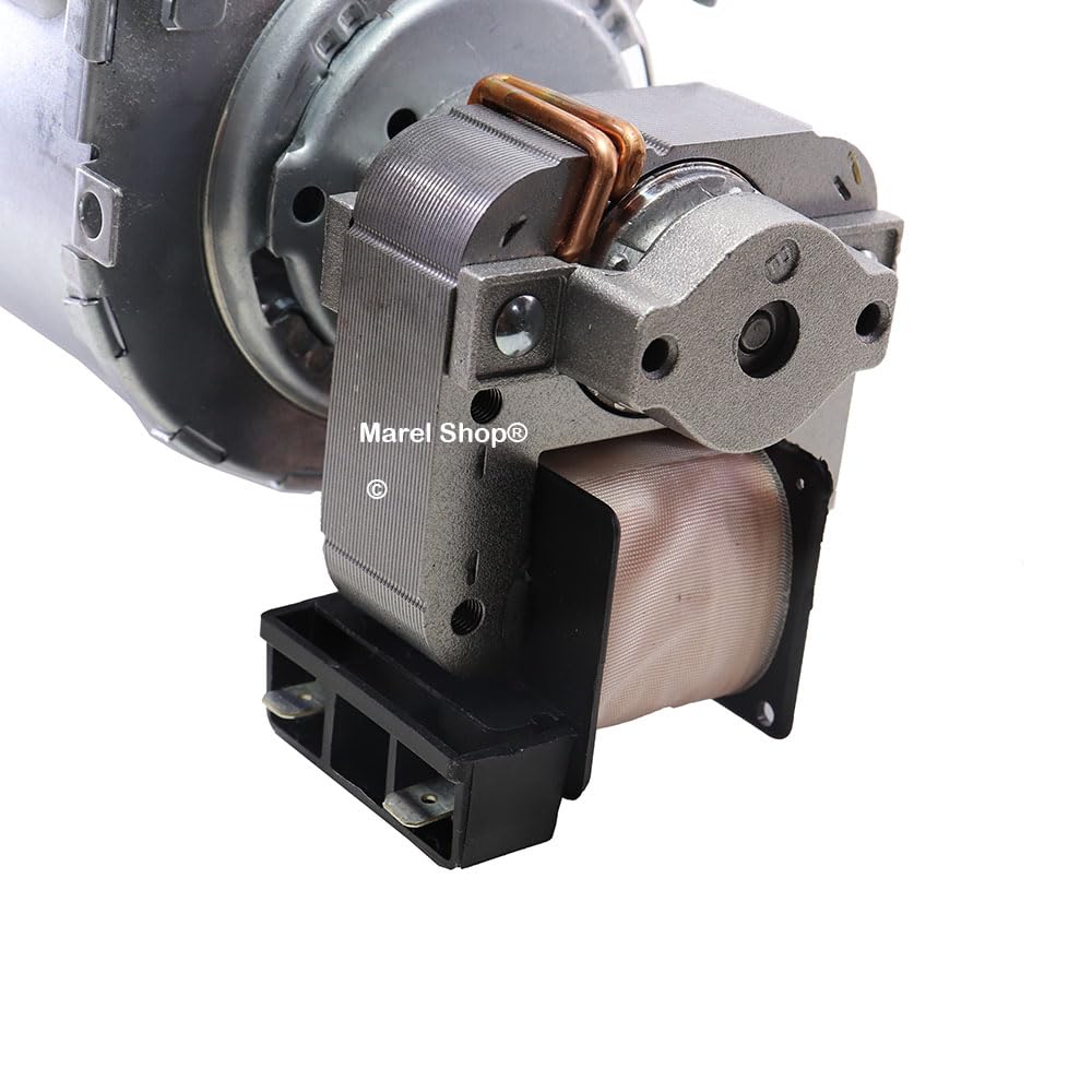 Marel Shop® - Ventola Ventilatore Tangenziale Alte Temperature per Stufe e Camini Dimensioni Bocchetta 40 x 180 mm