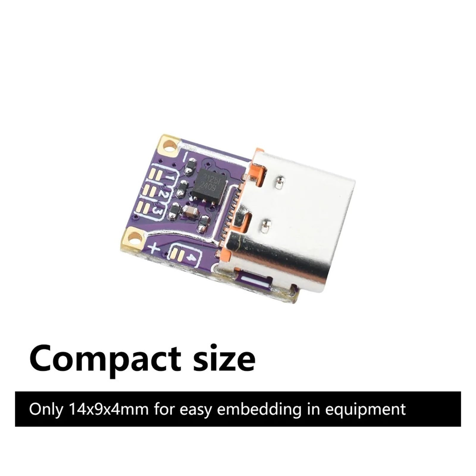 PD3.1/QC3.0 Decoy Module USB-C 5-48 V 5 A Fixed Voltage Board for DIY Power Supply Tester (High-Voltage)