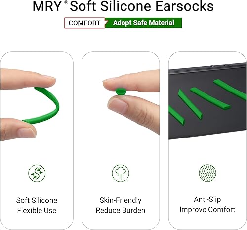 Miniatura 4 de Mryok Auriculares de repuesto para Oakley JawboneRacing JacketSplit Jacket - Opt