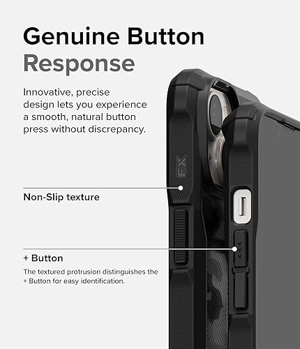 Miniatura 9 de Ringke Fusion-X revestimiento dual antiarañazos compatible con iPhone 14 funda de 6.1 pulgadas, parachoques aumentado transparente, parte trasera