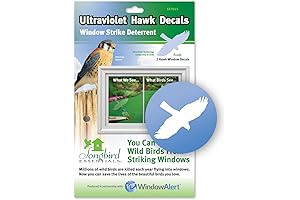 Window Decals: Protect Birds from Window Collisions with Songbird Essentials