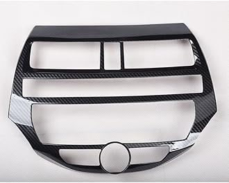 for Honda Accord 2008-2013 Carbon Fiber ABS Accessories Center Console Cover Door Window Lift Switch Armrest Panel Gear Shift Box Air Vent Outlet Trims (Center Console 1pc)