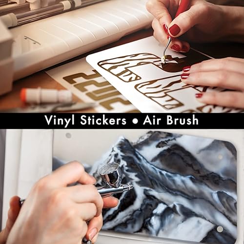 Miniatura 2 de Placa de matrícula blanca en blanco de 4 x 7 pulgadas, perfecta para diseños de vinilo personalizados y uso comercial, proyectos de bricolaje y DTF