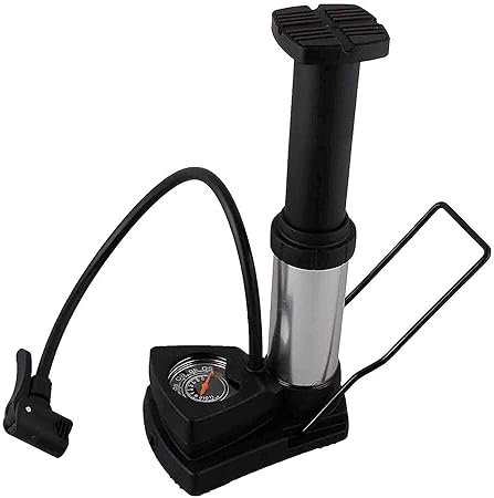 The Perfect Lifestyles Cycle Pump Mini Bike Pump Foot Activated Floor Bicycle